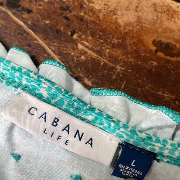 Cabana Life Buckhead Pebble Ruffle‎ Dress Size Large - Picture 4 of 6